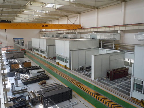 沈陽機床移動噴漆房項目